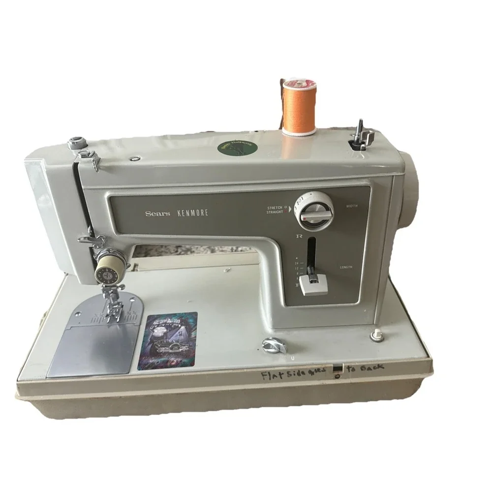 Vintage Sears Kenmore 5186 Sewing Machine w/ Foot Pedal Grannycore Well made